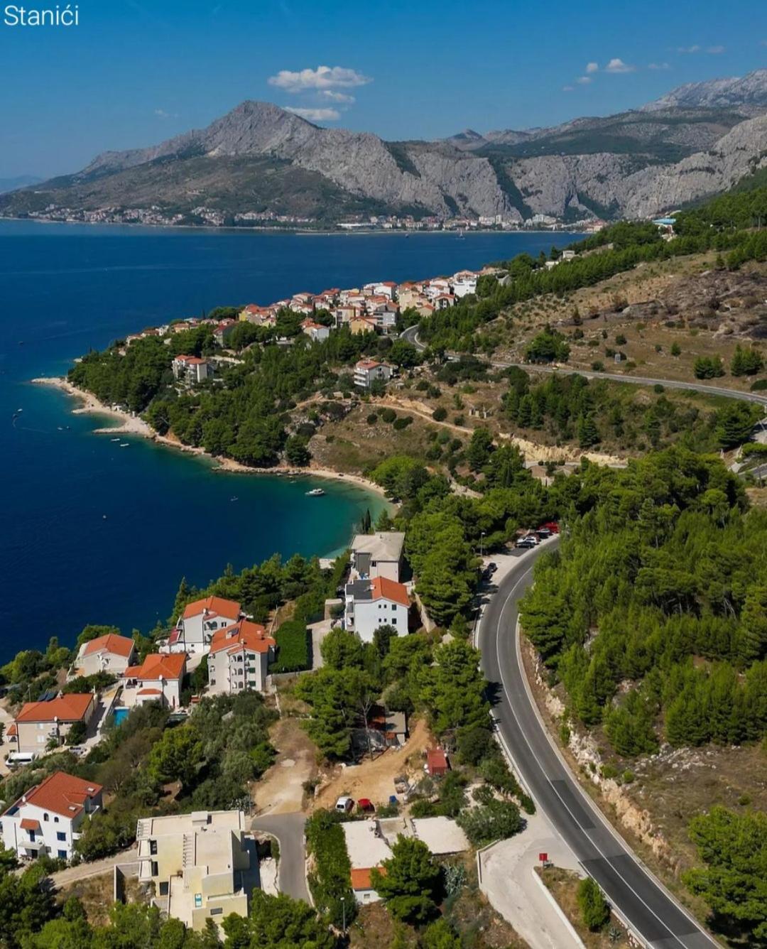 Villa Bella vista with jacuzzi Omiš Esterno foto