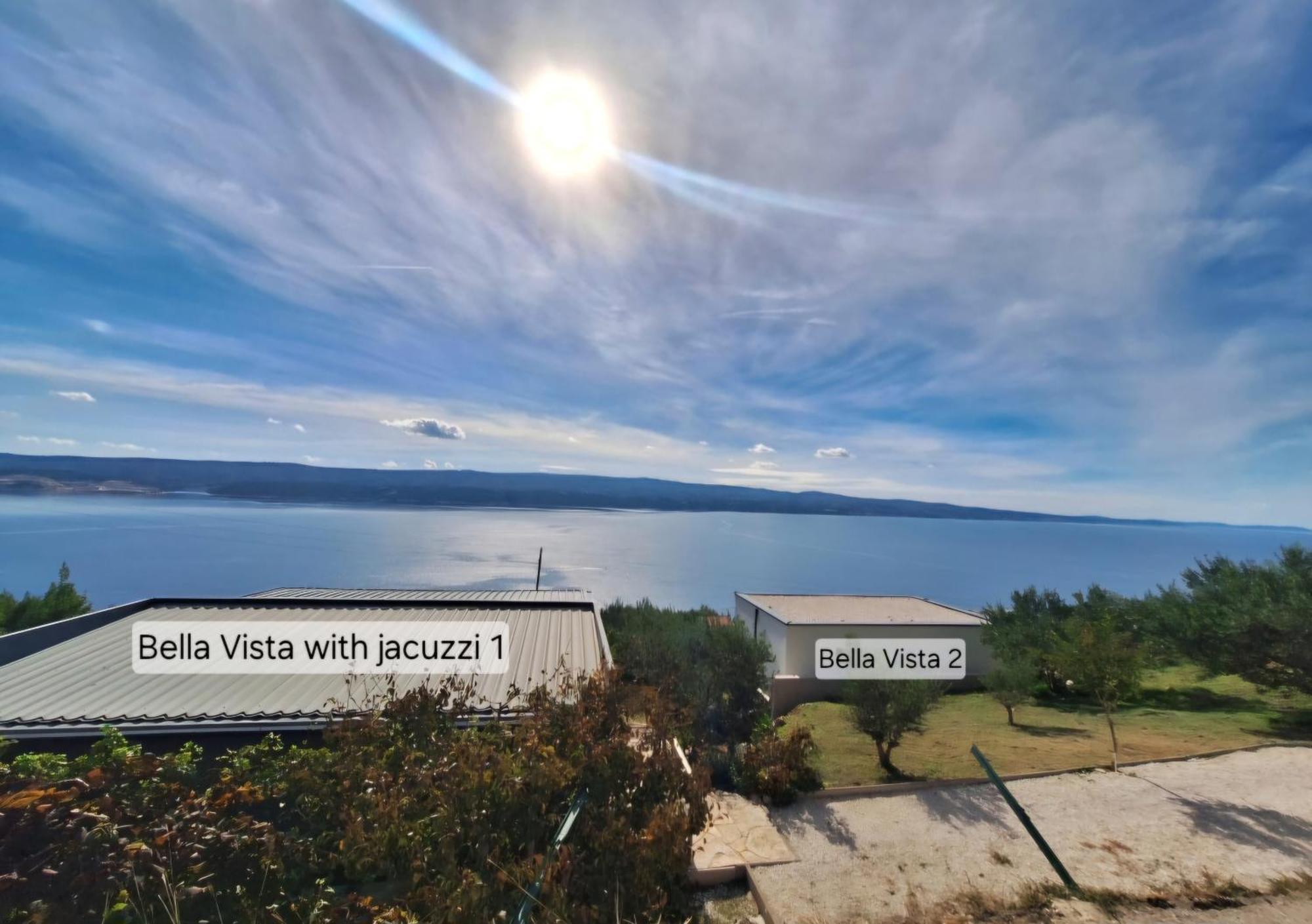 Villa Bella vista with jacuzzi Omiš Esterno foto